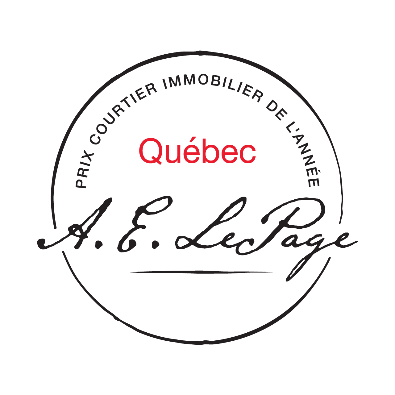 A.E. LePage REALTOR® of the Year Award - Quebec