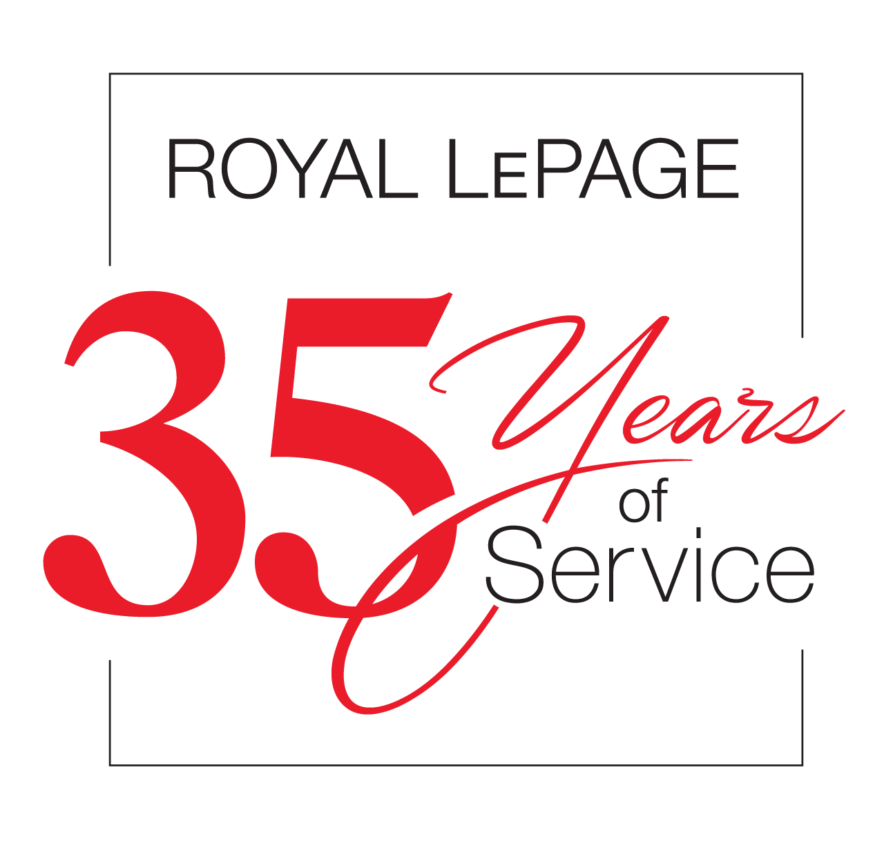 Years of Service - 35 Years