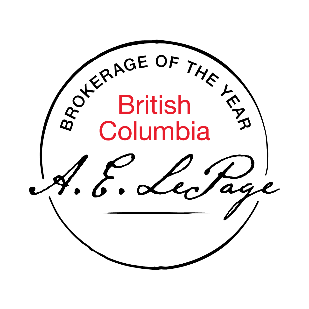 A.E. LePage Brokerage of the Year Award - British Columbia